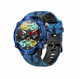 KR10 smartwatch round screen 8763E one click Bluetooth call heart rate sports watch