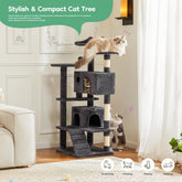 Multi-functional cat tree house cat climbing frame, lounge and recreation area detachable toy