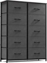 Dresser for Bedroom, Drawer Dresser Organizer Storage Drawers Fabric Storage Tower