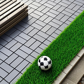 Plastic Interlocking Deck Tiles,44 Pack Patio Deck Tiles,12"x12" Square Waterproof Outdoor All Weather Use, Patio Decking Tiles for Poolside Balcony