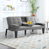 65” Futon New Design Velvet Sofa Furniture Adjustable Backrest Easily Assembles Loveseatsleeper sofa bed Velvet