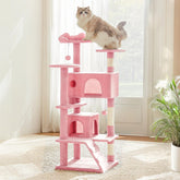 Multi-functional cat tree house cat climbing frame, lounge and recreation area detachable toy