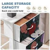 2-Drawer with Timeless Vintage Floral Design - 4322-TimeVtgFlo-2BC-031