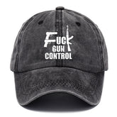 Washed Cotton Printed Old Dad Hat Men's Retro