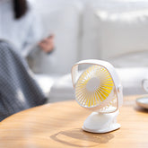 Clip Fan Mini Mute Desktop Desktop Small Fan Stroller Student Dormitory USB Charging Fan