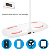 Folding LED Desk Lamp Night Light Smart Folding Touch Adjust Reading Table Lamp Folding Led Lamp Charged For Mobile Phones