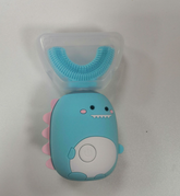 【Smart 360° U-Shape Electric Toothbrush】Kids Silicone Automatic Ultrasonic Teeth Tooth Brush Cute Dinosaur Children