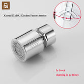 DABAI Kitchen Faucet Aerator Water Diffuser Bubbler Zinc alloy Water Saving Filter Head Nozzle Tap Connector Double Mode