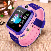 Kids Watches Positioning Wristwatch Tracker SIM Card Call Location Finder Anti-Lost Monitor Camera Photo Children Watch