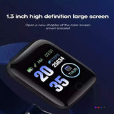 Bluetooth Smart Watch Men Women Blood Pressure Monitor Waterproof Fitness Tracker Bracelet Heart Rate Smartwatch For Android IOS