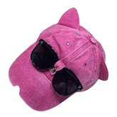 Fashion Personalized Cat Ears Duck Tongue Sun Hat