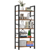 5 Tiers Bookshelf, Classically Modern Book Shelf, Book Rack, Storage Rack Shelves in Living Room/Home/Office