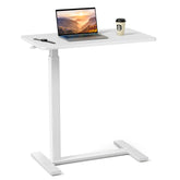 Adjustable mobile bed table, computer desk, mobile standing table