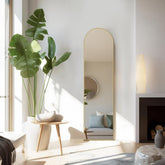Arched Full Length Mirror Full Body Mirror Floor Mirror Standing Hanging or Leaning Wall