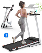 Folding Treadmill for Home - Slim Compact Running Machine Portable Electric Treadmill Foldable Treadmill Workout Exercise for Small Home Apartment Gym