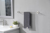 Brushed Nickel Bathroom Hardware Accessories 4 Pieces Set
