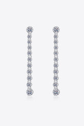 Adored 1.18 Carat Moissanite Long Earrings