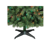 6ft Prelit Artificial Christmas Tree Alberta Spruce Multicolored Lights Wonder