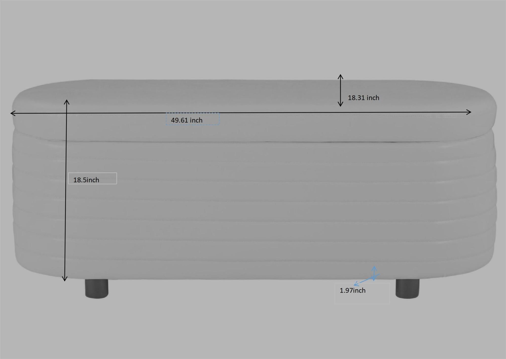 Multi-functional storage velvet material sofa bench