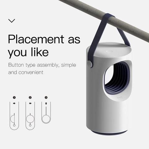 USB Light Mosquito Control Lamp Trap LED Electric Trap Lamp Outdoor UV Light Killing Lamp For Mosquito Housefly Insect