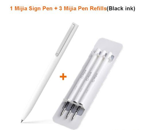 Xiaomi Mijia Sign Pens 9.5mm PREMEC Smooth Switzerland Refill MiKuni Japan Ink Black Refill