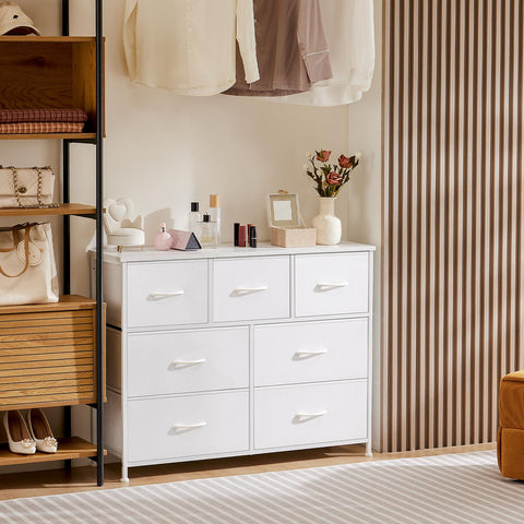 Dresser for Bedroom, Drawer Dresser Organizer Storage Drawers Fabric Storage Tower
