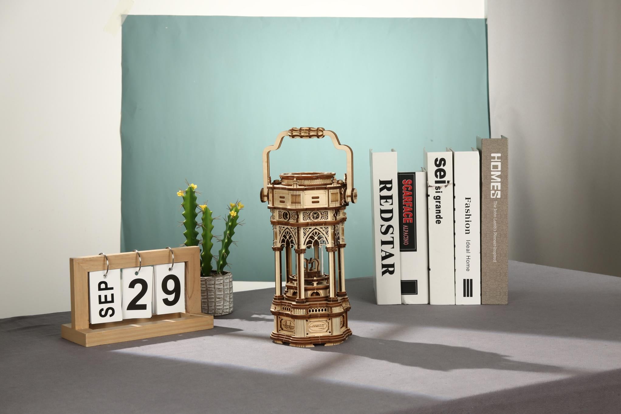 Robotime Rokr Music Box 3D Wooden Puzzle Game Assembly Model Building Kits Toys for Gifts