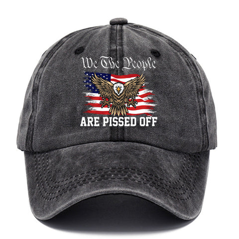 Washed Cotton Printed Old Dad Hat Men's Retro