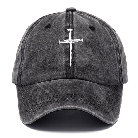 Washed Cotton Printed Old Dad Hat Men's Retro