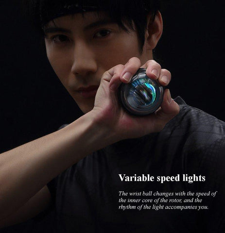 Xiaomi mijia yunmai Wrist Trainer LED Gyroball Essential Spinner Gyroscopic Forearm Exerciser Gyro Ball