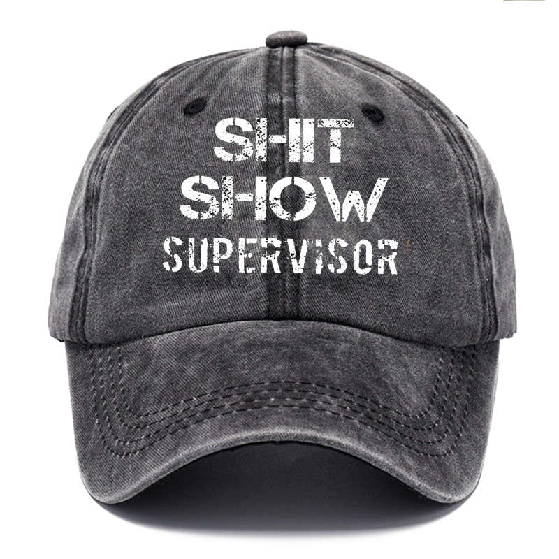 Washed Cotton Printed Old Dad Hat Men's Retro