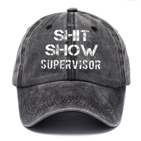 Washed Cotton Printed Old Dad Hat Men's Retro