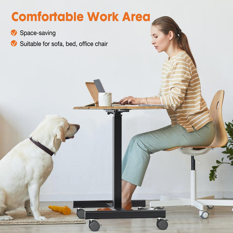 Small Standing Desk Mobile Standing Desk Adjustable Height