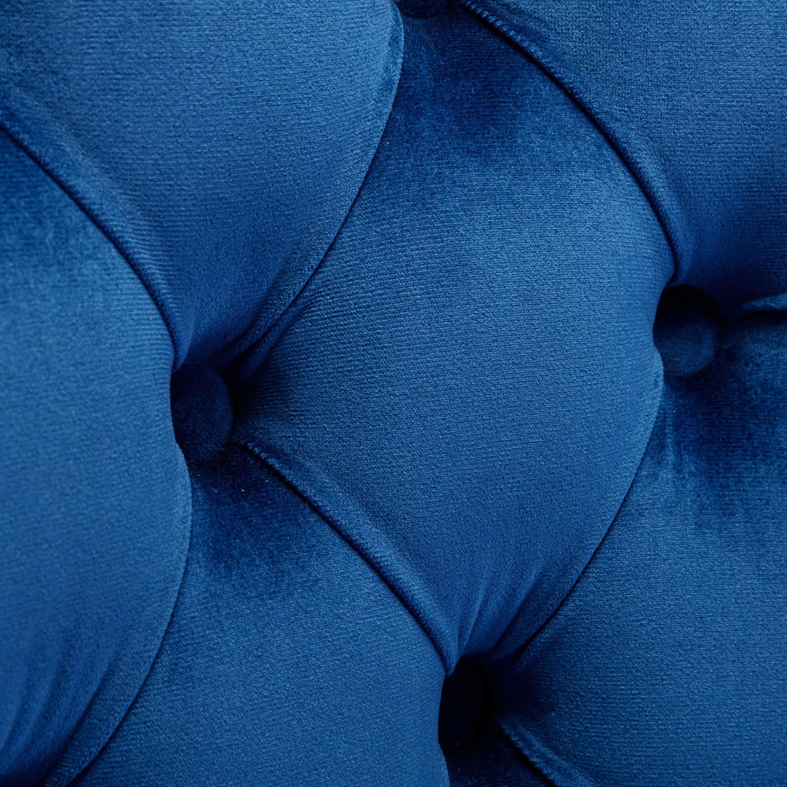 Modern, High-end Tufted Solid Wood Contemporary Velvet Upholstered Dining Chair with Chrome Stainless Steel Plating Legs,Nailhead Trim,Set of 2