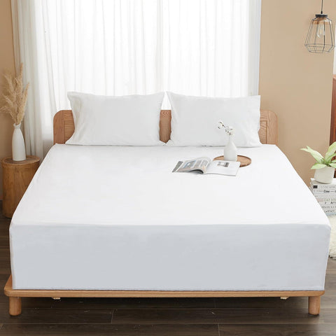 Anti slip bed sheet cover with elastic elastic band suitable for thick mattresses
