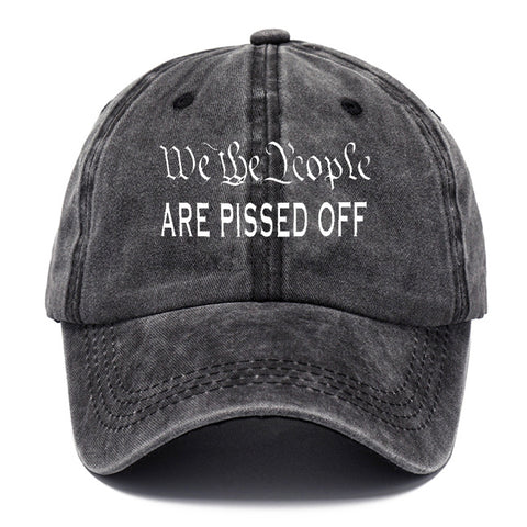 Washed Cotton Printed Old Dad Hat Men's Retro