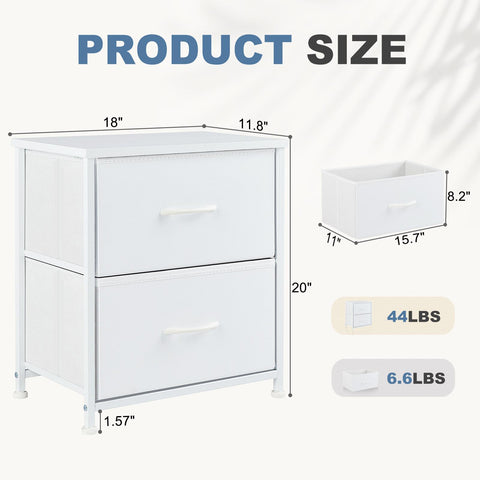 Dresser for Bedroom, Drawer Dresser Organizer Storage Drawers Fabric Storage Tower