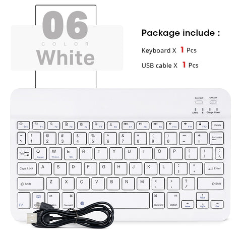 Mini Wireless Keyboard Bluetooth Keyboard For ipad Phone Tablet For iPad Bluetooth Keyboard and Mouse For Samsung Xiaomi Android