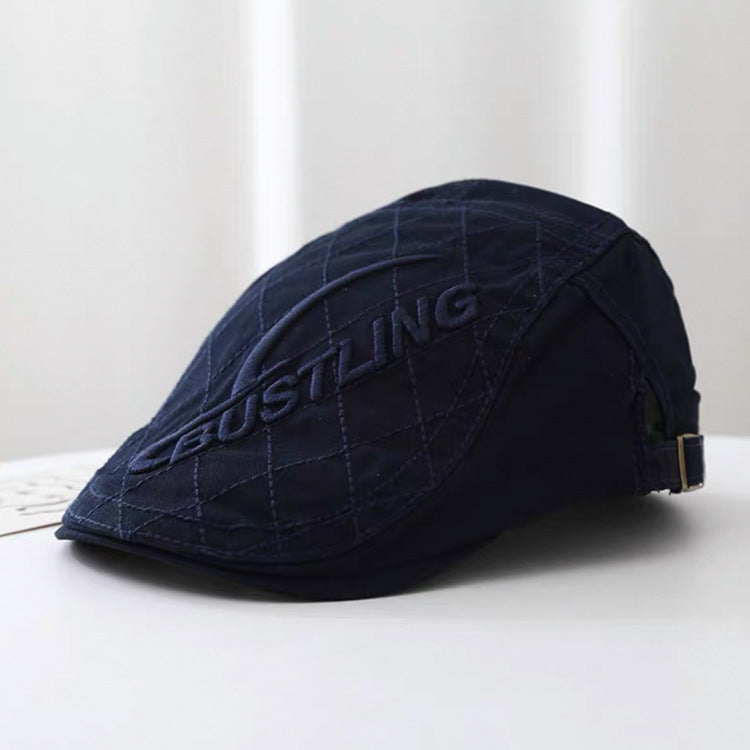 Retro Advance Hats Japanese Style Simple Retro Design Artist Hat Reverse Wear Duckbill Cap