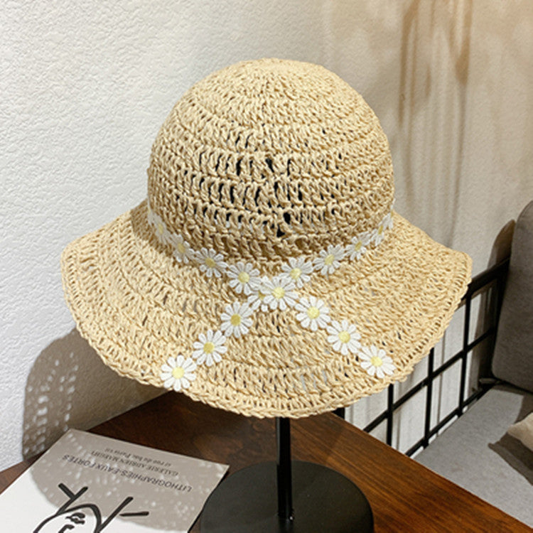 Sun Protection Foldable Straw Hat