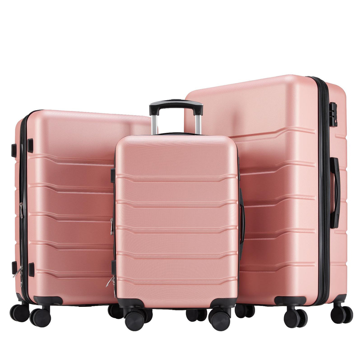 Hardside Luggage with Spinner Wheels Expandable and TSA Lock Hard Shell Lightweight Roller Suitcase