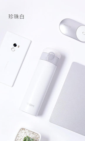 Xiaomi Mijia VIOMI Thermos Stainless Steel cup Flask Water Bottle Cup 24 Hours Thermos 300ML Single Hand ON/Close