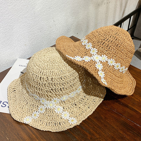 Sun Protection Foldable Straw Hat