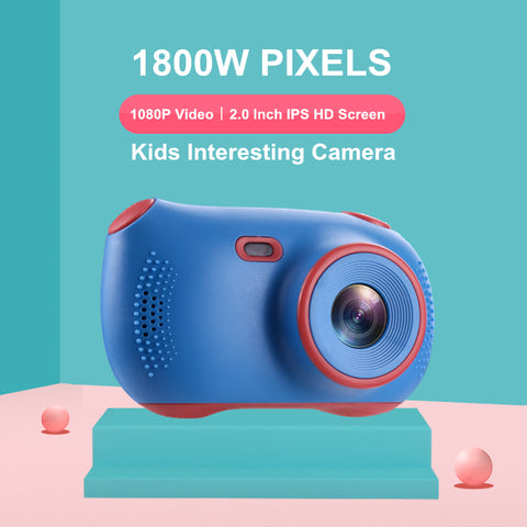 New Cute Fashion Children Digital Camera Can Take Pictures Can HD Video Mini SLR Interest Training Toy Gift