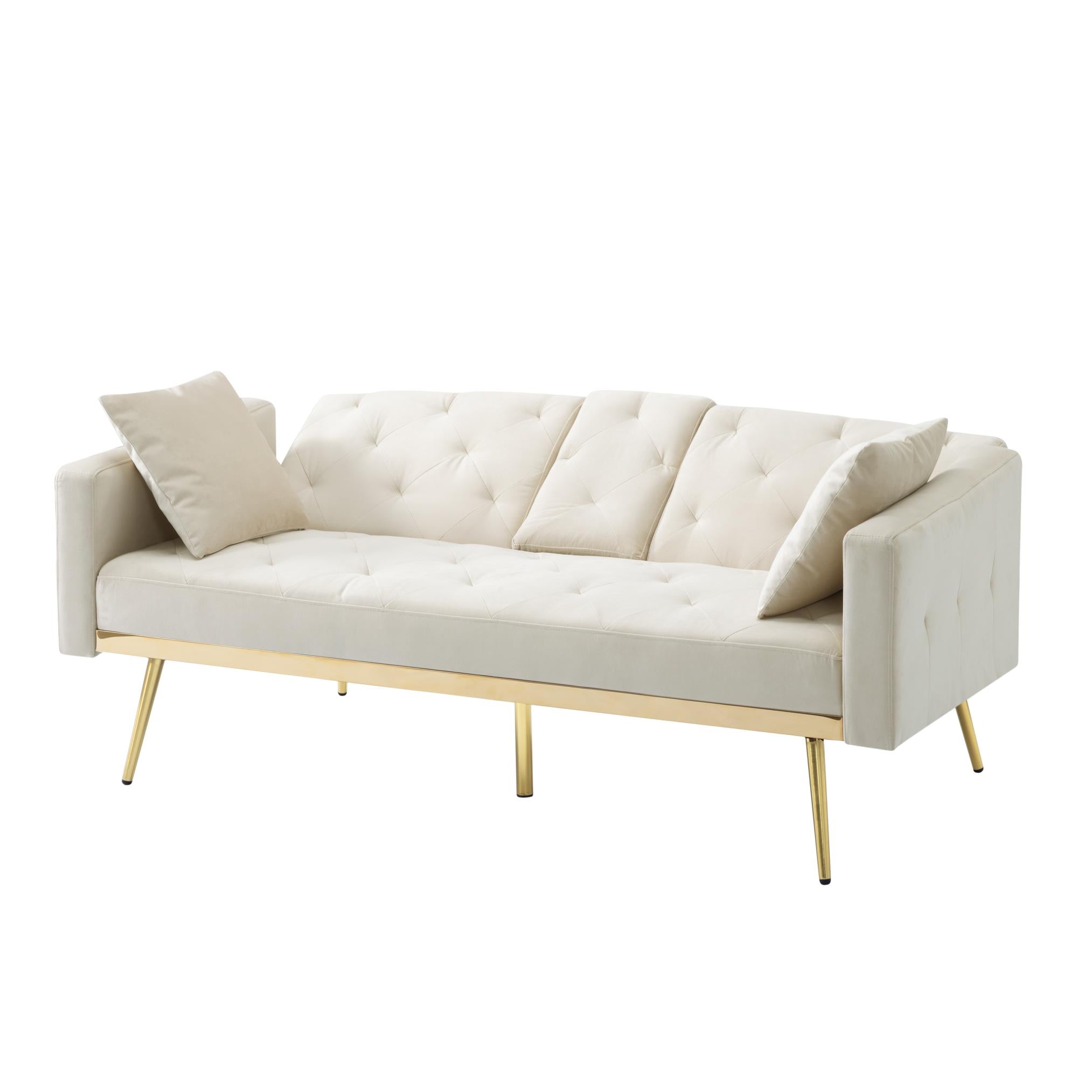 67.7” Futon Sofa bed