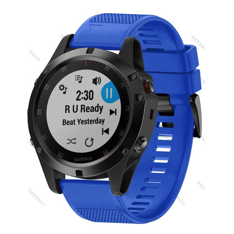 FIFATA Smart Watch Band Straps For Garmin Fenix 6 6S 6X 5X 5 5S 3 3HR Forerunner 935 945 Quick Release Strap Silicone Bracelet