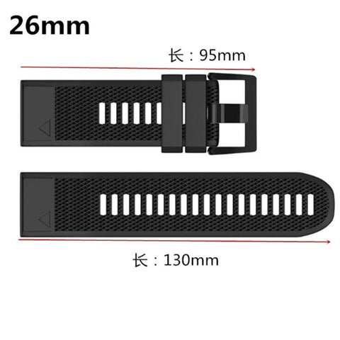 FIFATA Smart Watch Band Straps For Garmin Fenix 6 6S 6X 5X 5 5S 3 3HR Forerunner 935 945 Quick Release Strap Silicone Bracelet