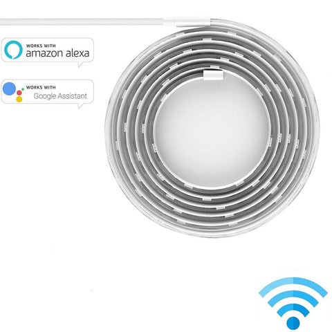 Yeelight RGB LED 2M Smart Light Strip Smart Home for Mi Home APP WiFi Works with Alexa Google Home Assistant 16 Million Colorful