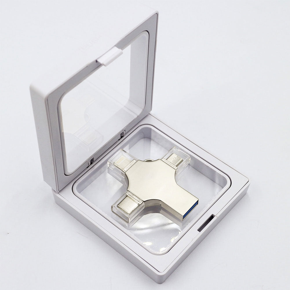 Type c Otg Usb Flash Drive 3.0 For Iphone ipad Android 16gb 32gb 64gb 128gb 256gb Pendrive 4in1
