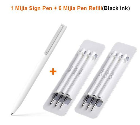 Xiaomi Mijia Sign Pens 9.5mm PREMEC Smooth Switzerland Refill MiKuni Japan Ink Black Refill